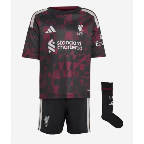 Liverpool Jeremy Jacquet #5 Replika Tredje Tröja Barn 2026-27 Kortärmad (+ Korta byxor)